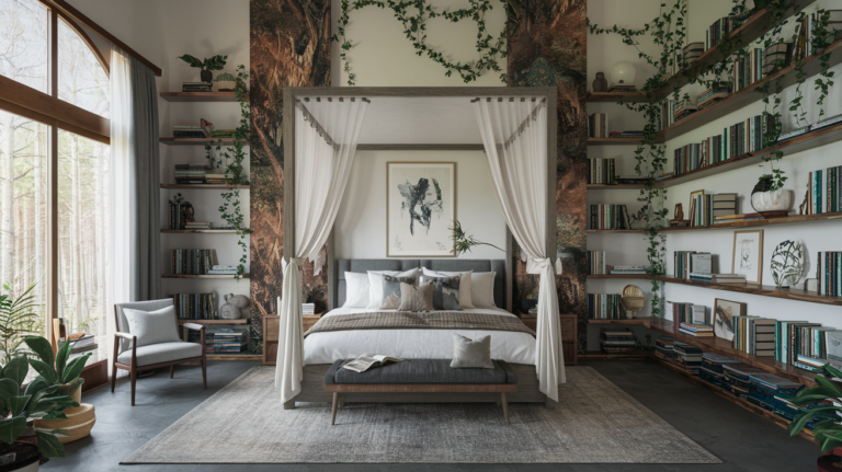 28 Forest Themed Bedroom