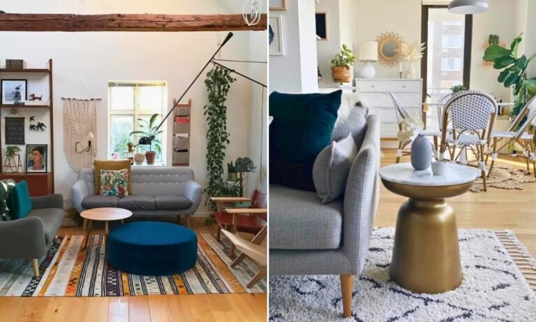 22 Boho Mid Century Modern Living Room