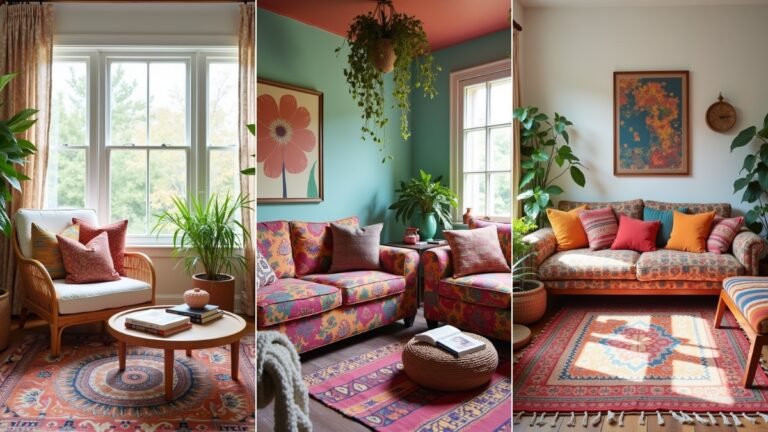 22 Eclectic Boho Living Room Decor Ideas 2025