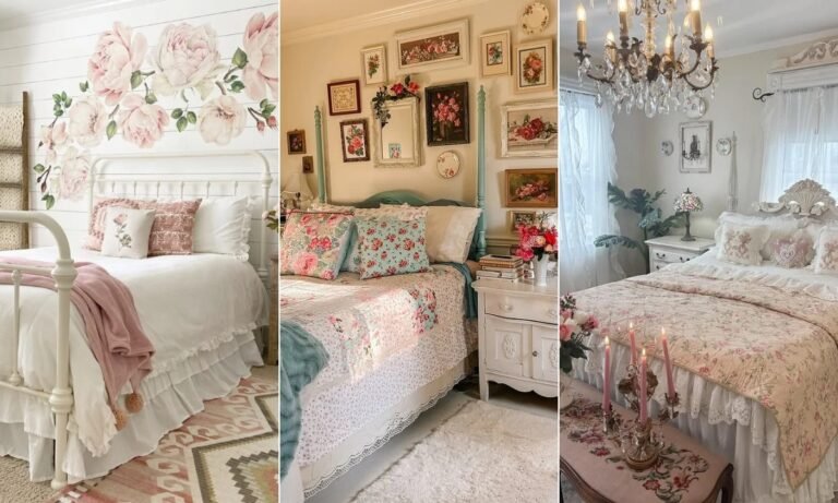 18 Shabby Chic Bedrooms Ideas For 2025